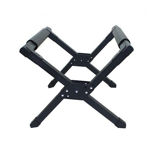 Title 3, Camping Foldable Rack Outdoor Ice Bucket Rack A...