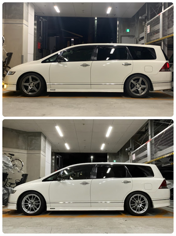 オデッセイのRAYS Gram Lights・57xtremeに関するカスタム事例の投稿画像1枚目