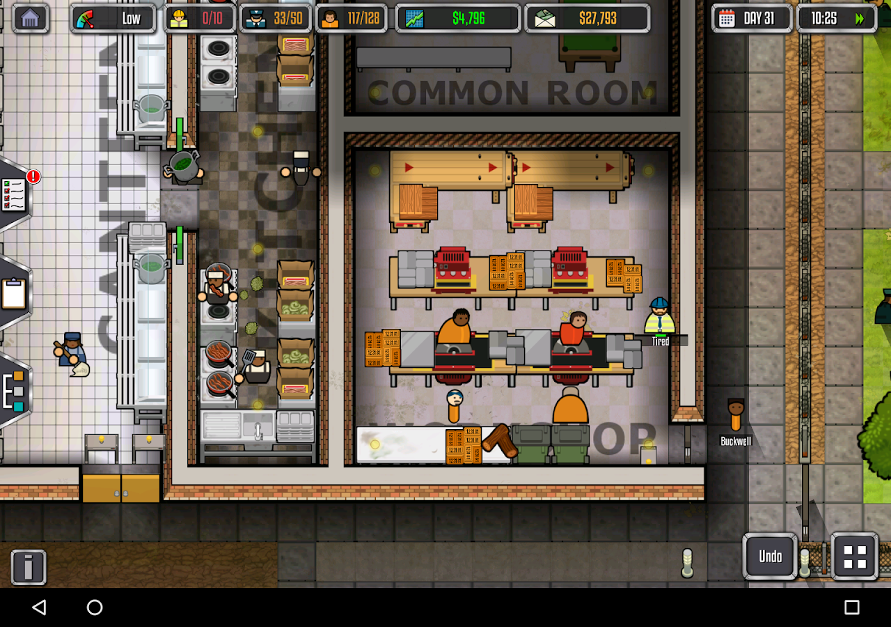  Prison Architect: Mobile: captura de tela 