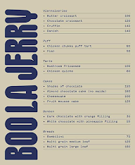 Boo La Jerry menu 4