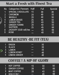 Chocolaty Chai menu 4