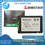 Ổ Cứng Ssd Biostar 256Gb S160 Sata Iii 2.5Inch - Hàng Chính Hãng Digiworld Phân Phối