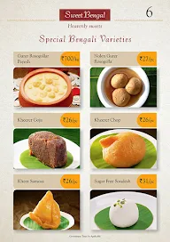 Sweet Bengal menu 3