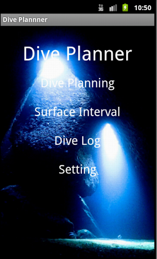 scuba diving Dive Planner