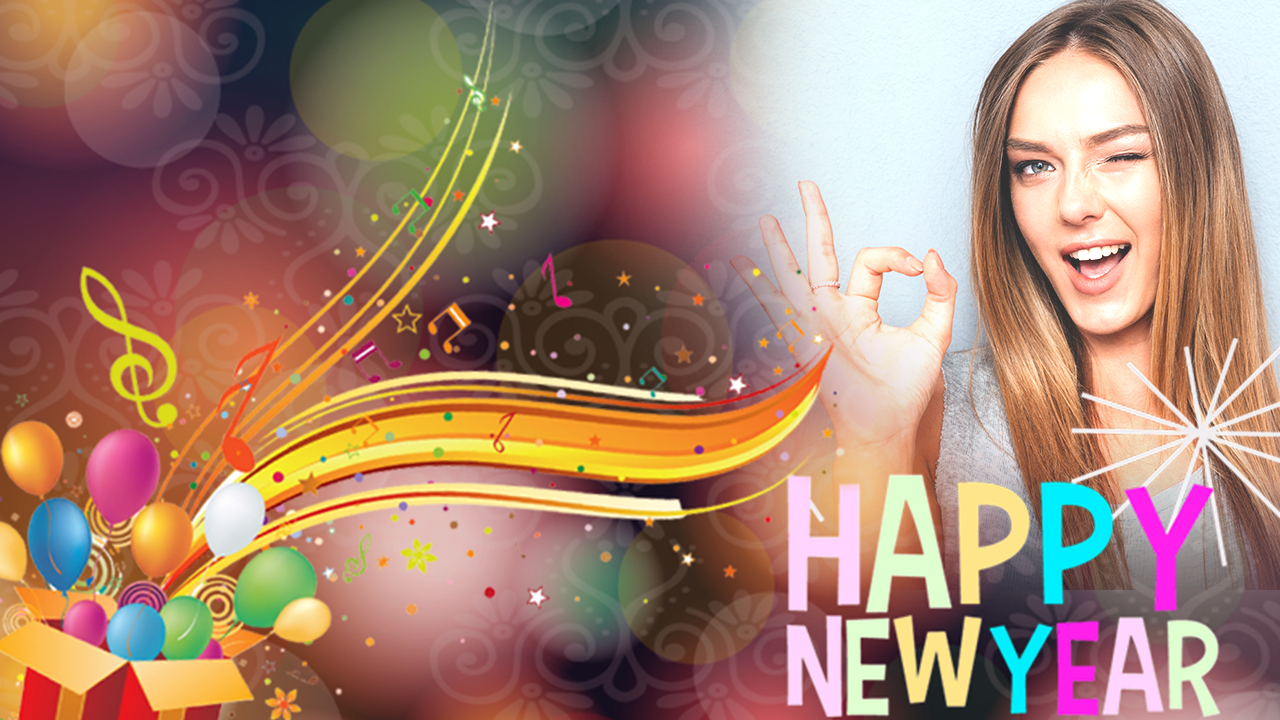 Happy New Year Photo Frame 2018 Photo Editor Android Apps On