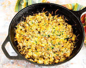 Quick and Easy Hamburger Hash