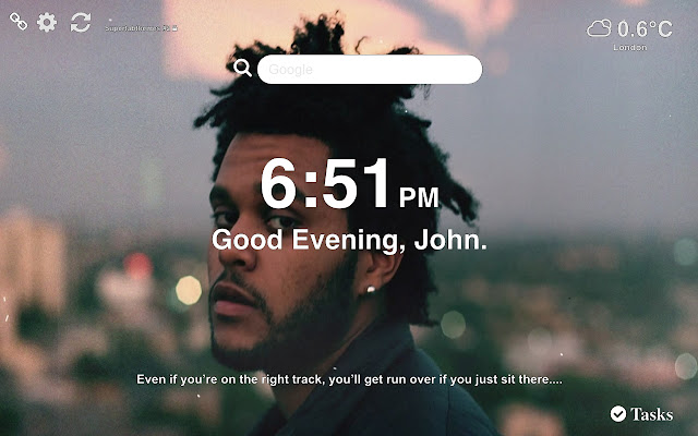 The Weeknd Wallpapers New Tab Themes