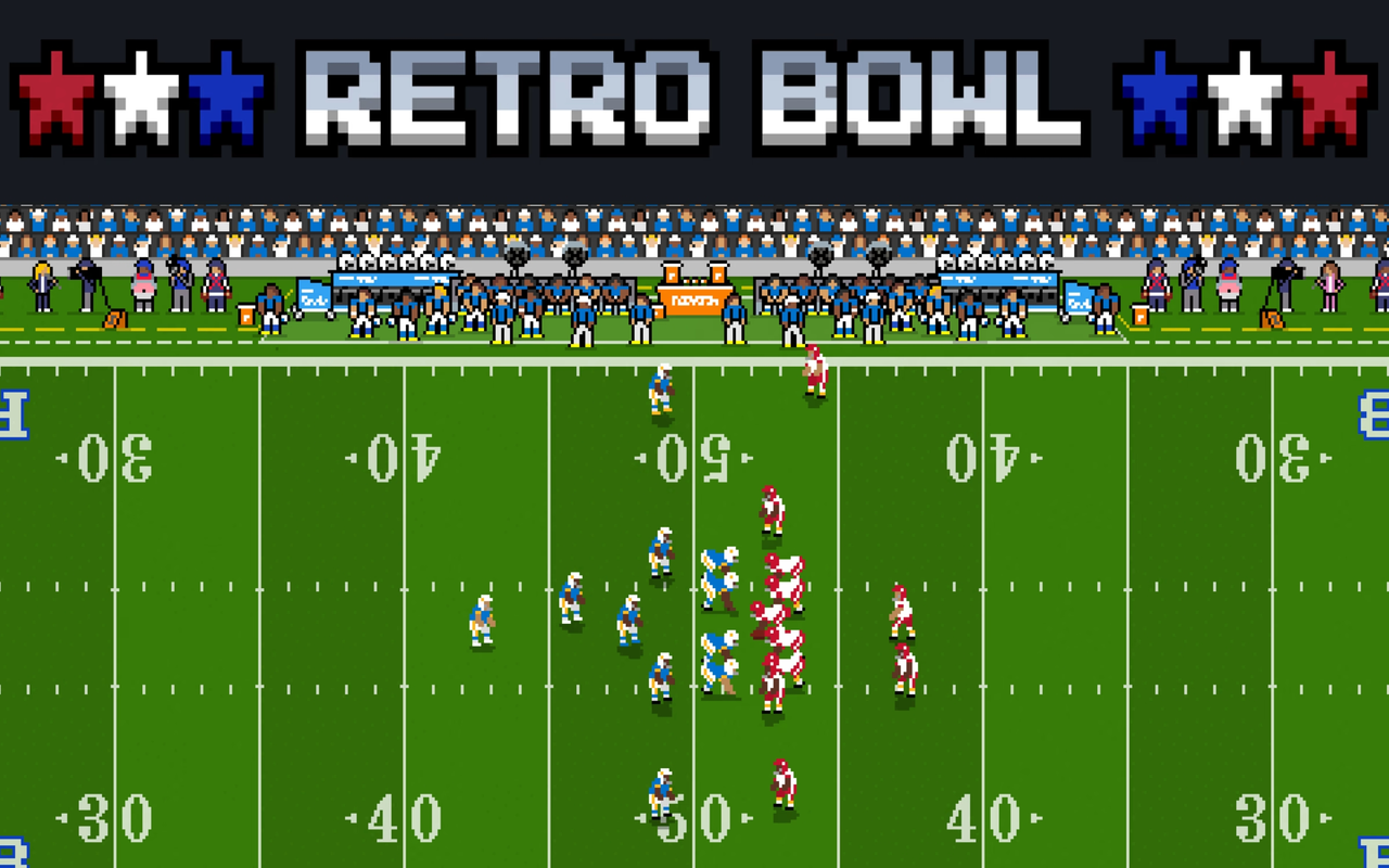 Retro Bowl Unblocked Game Preview image 1