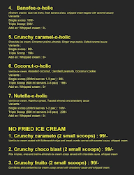 Ice-O-Holic menu 2