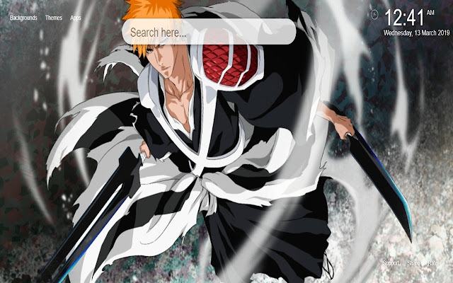 Bleach HD Wallpapers New Tab