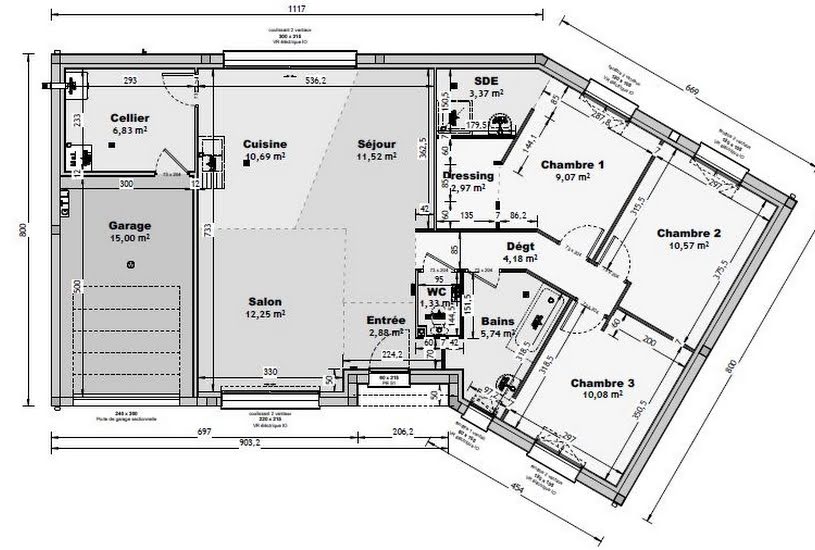  Vente Terrain + Maison - Terrain : 850m² - Maison : 80m² à Lozinghem (62540) 