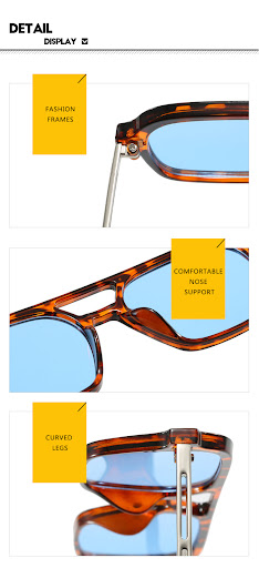Title 2, Mens New Retro Square Frame Sunglasses offerin...