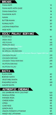 Rupali's Kitchen menu 2