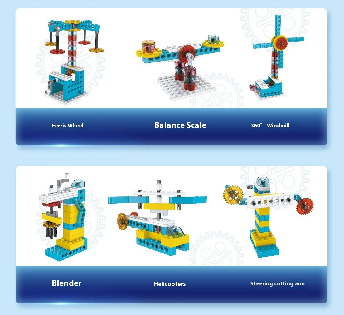 Title 4, LEGO Gear ile Uyumlu Mekanik Bilim ve Eğitim Ya...