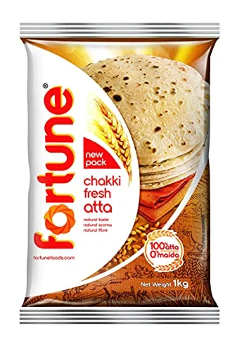 Fortune Chakki Fresh Atta - 1 kg