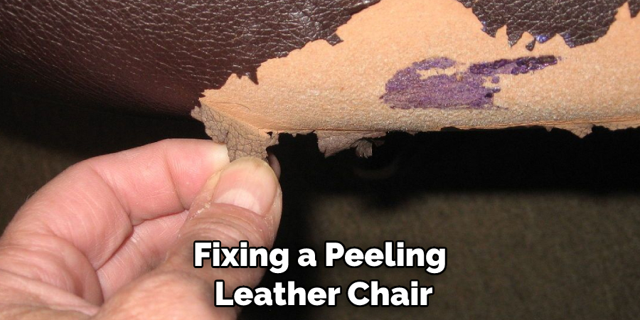 Fixing a Peeling Leather Chair