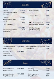 Onix Cafe menu 7