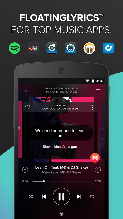    Musixmatch -  Lyrics & Music- screenshot  