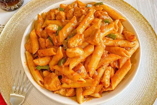 Spicy Paneer Pasta