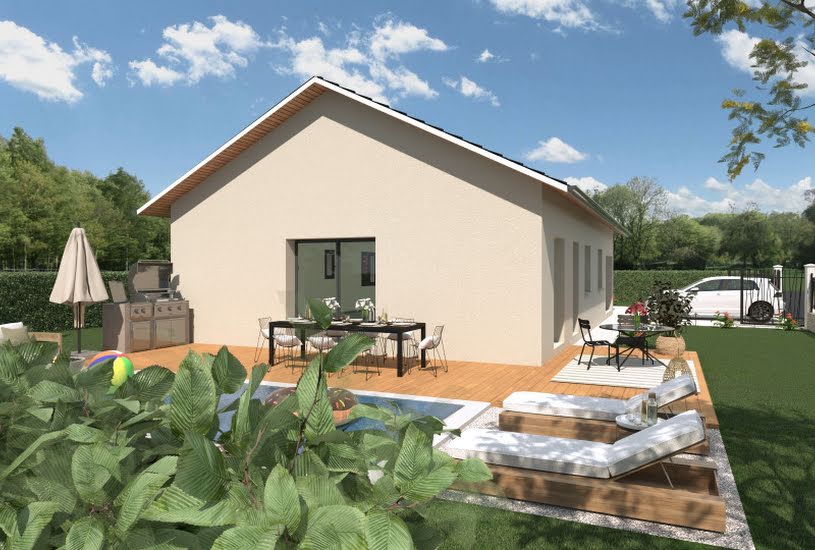  Vente Terrain + Maison - Terrain : 598m² - Maison : 80m² à Belley (01300) 