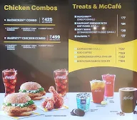 McDonald's menu 3