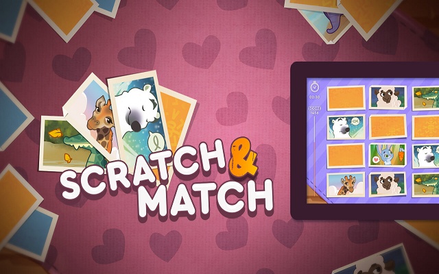 Scratch &amp; Match Animals