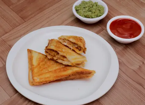 Garlic Masala Toast Sandwich