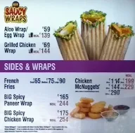 McDonald's menu 4