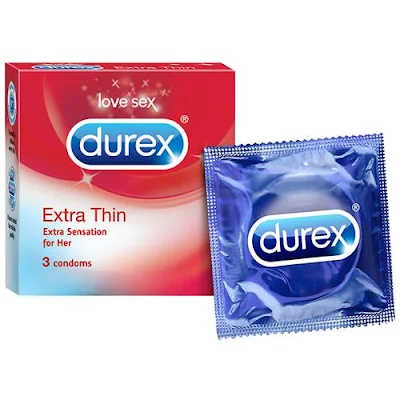 Durex Condoms - Extra Thin - 3 pcs