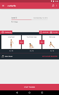 Runtastic Leg Workout Trainer