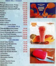 MM Mithaiwala's Jalpan menu 2