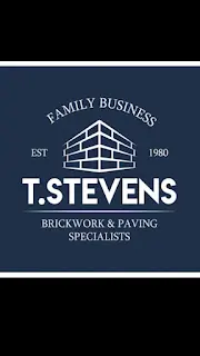 T Stevens Brickwork and Paving Specialists Logo