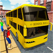 City School Bus Coach Simulator 2018  Icon