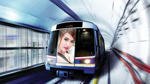 Android application Train Subway Photo Frames screenshort