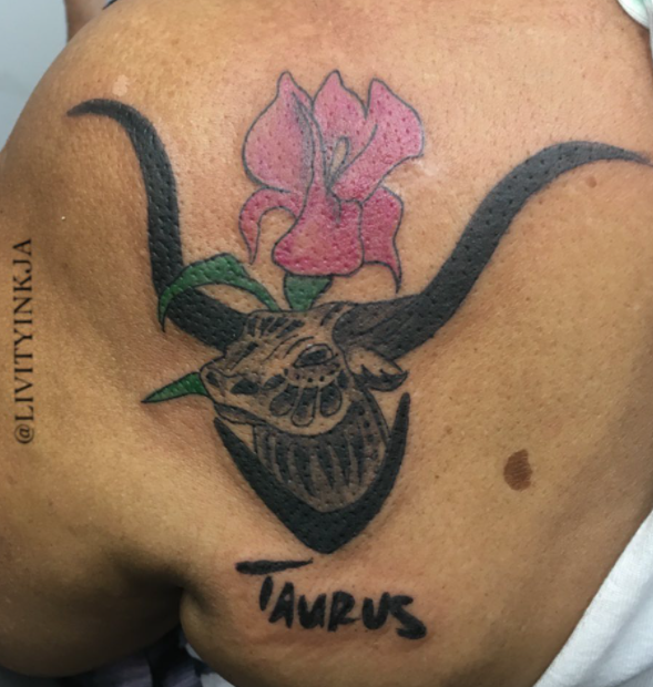 Bull tattoo