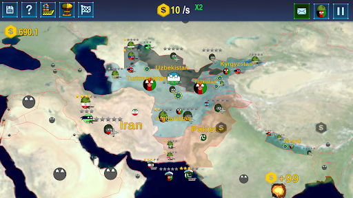 Screenshot Countryballs: World War Simula