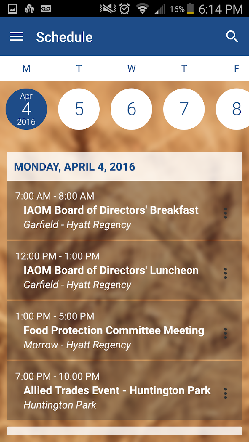 2016 IAOM Conference &amp; Expo Screen 3
