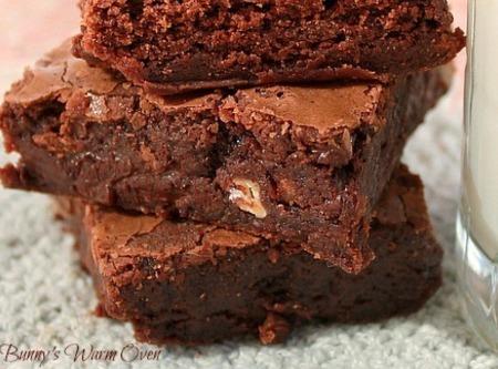 Chocolate Chewy Fudgy Brownies