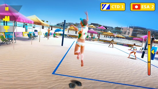 Volleyball : Spike Master Screenshot