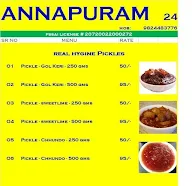 Annapuram menu 3