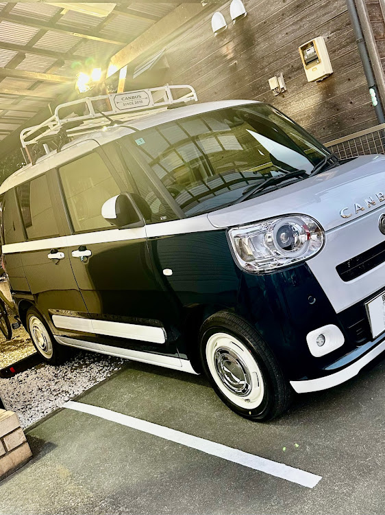 ムーヴキャンバスのむすめの愛車・無事納車・ハイエース200系・#キャンバスに関するカスタム事例の投稿画像2枚目