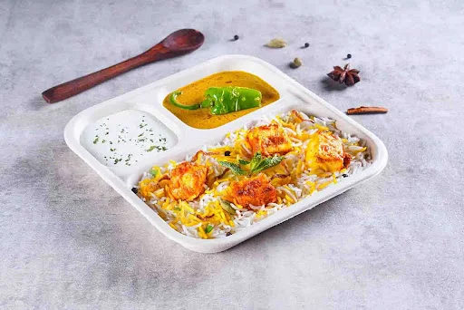 Lucknowi Paneer Biryani Mini Thali (Meal)