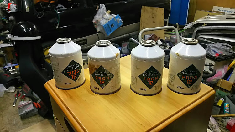 空白さんが投稿したクーラーガス・フロン12・旧車に関するカスタム事例の投稿画像1枚目