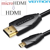 Dây Micro Hdmi Sang Hdmi Vention Vaad03, Micro Hdmi To Hdmi