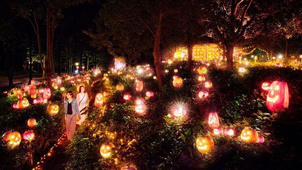 長崎ハウステンボスで秋の季節しか楽しめないライトアップイベント 秋の光の王国 が開催中 Trill トリル