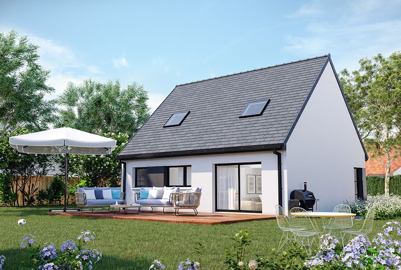  Vente Terrain + Maison - Terrain : 366m² - Maison : 95m² à Ablain-Saint-Nazaire (62153) 