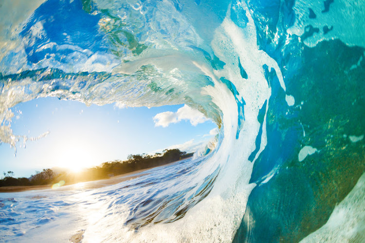 The shark attach happened off Emerald Beach, north of Sydney. Stock photo.