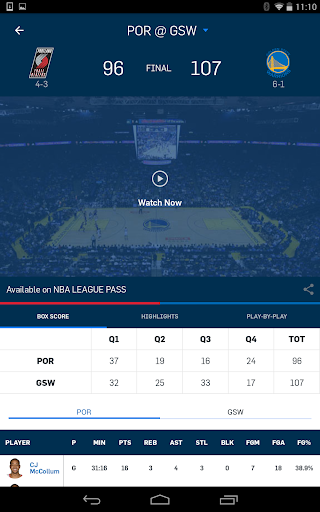 NBA App