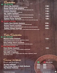 The Chocolate Room menu 1