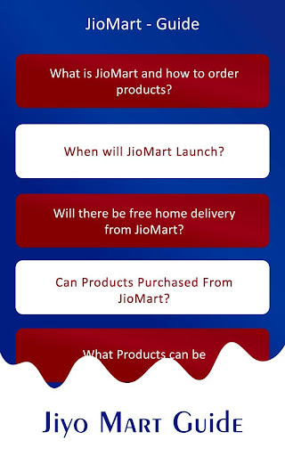 Guide for JioMart Kirana  Online Grocery Shopping